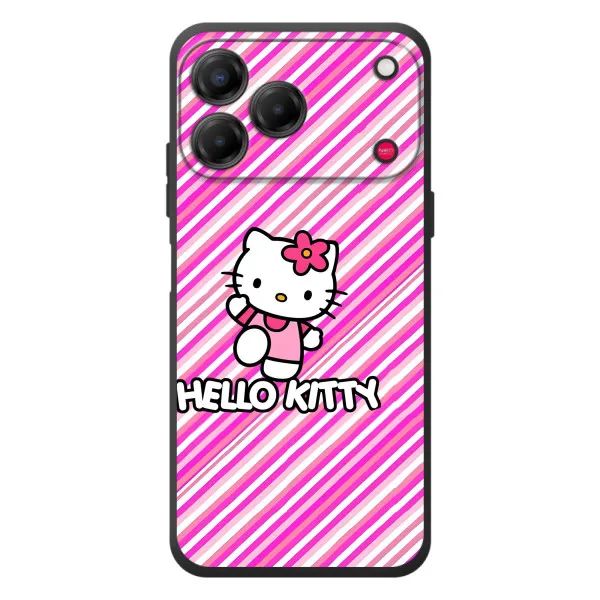 Чохол з принтом «Hello Kytty» для ZTE Nubia V80 Design