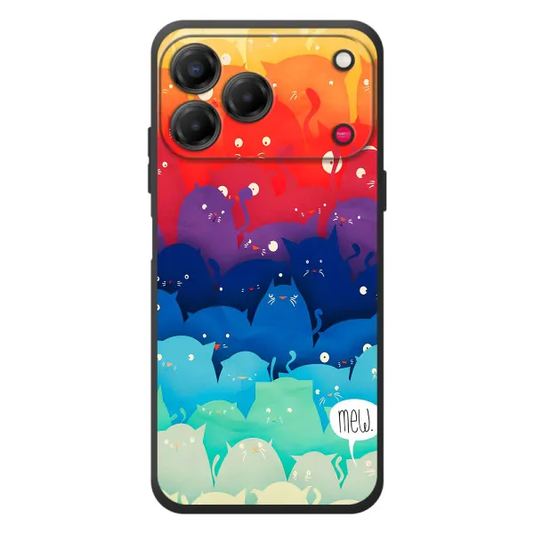 Чехол с принтом «Mew» для ZTE Nubia V80 Design