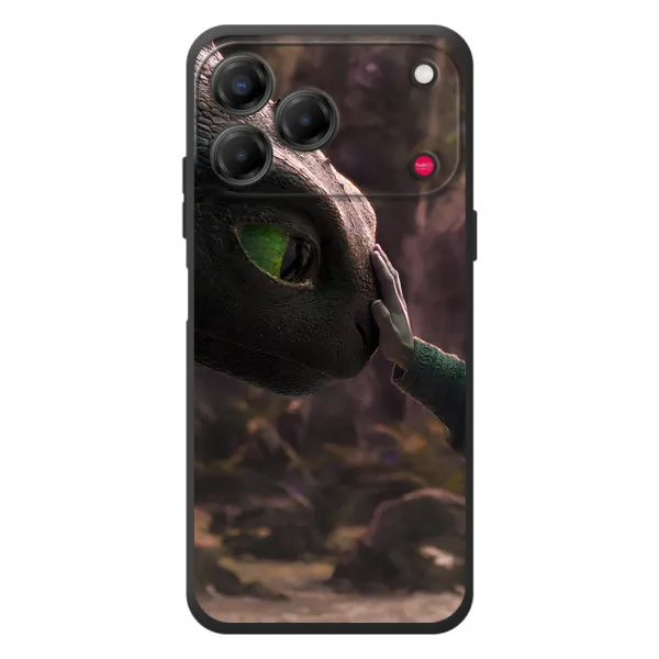 Чохол з принтом «Сцена з драконом» для ZTE Nubia V80 Design