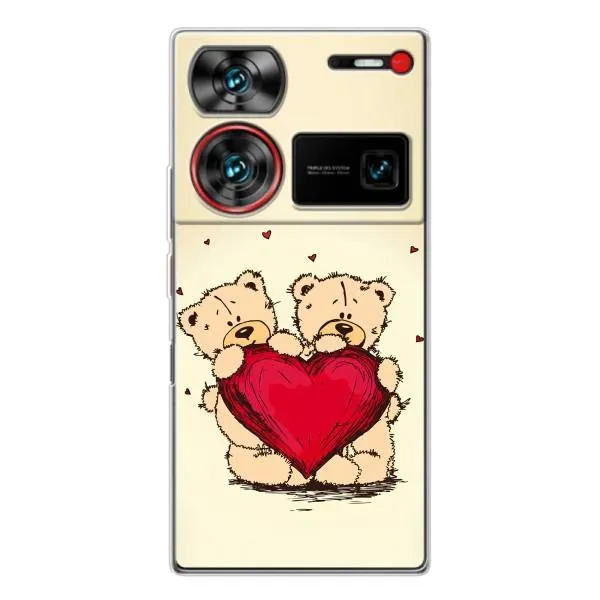 Чехол с принтом «Медвежонки» для ZTE Nubia Z60 Ultra Чехол с принтом «Медвежонки» для ZTE Nubia Z60 Ultra