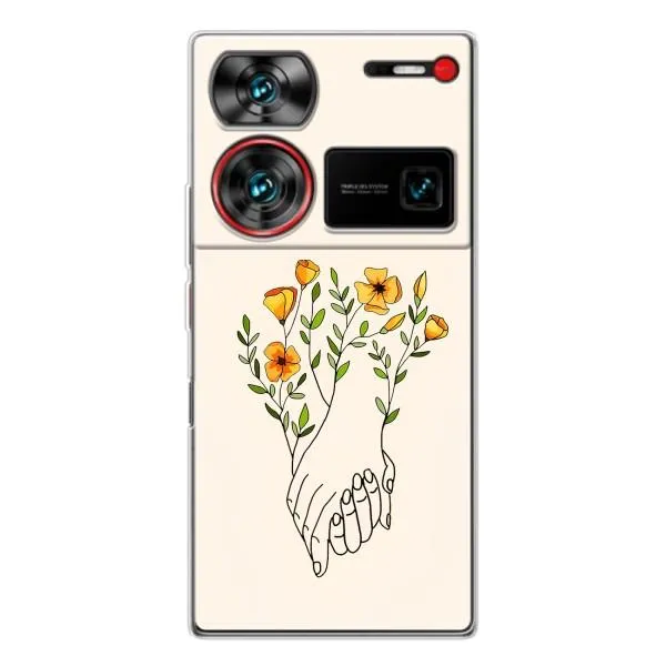 Чехол с принтом «Руки любви» для ZTE Nubia Z60 Ultra Чехол с принтом «Руки любви» для ZTE Nubia Z60 Ultra