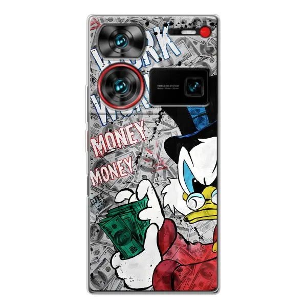 Чехол с принтом «Работа Работа» для ZTE Nubia Z60 Ultra