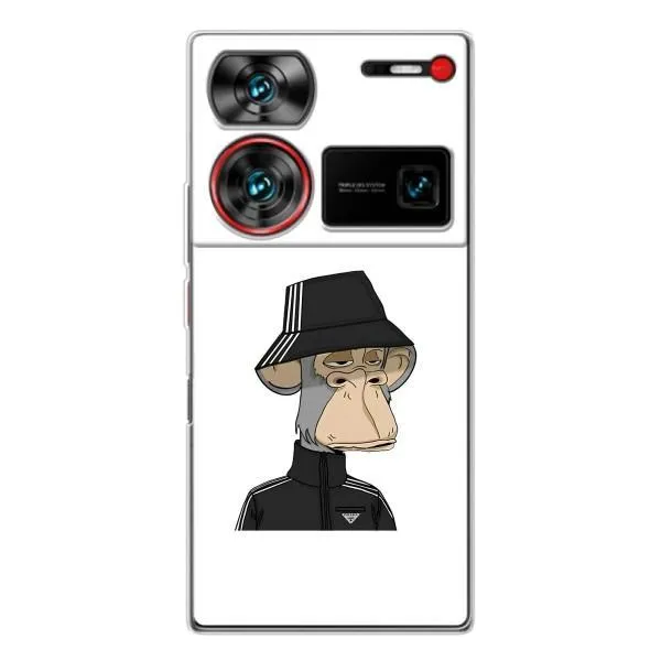 Чехол с принтом «обезьяна NFT Adidas» для ZTE Nubia Z60 Ultra Чехол с принтом «обезьяна NFT Adidas» для ZTE Nubia Z60 Ultra