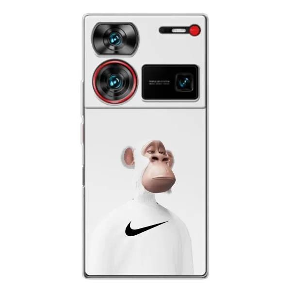 Чехол с принтом «обезьяна NFT Nike» для ZTE Nubia Z60 Ultra Чехол с принтом «обезьяна NFT Nike» для ZTE Nubia Z60 Ultra