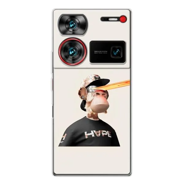Чехол с принтом «обезьяна NFT в очках» для ZTE Nubia Z60 Ultra Чехол с принтом «обезьяна NFT в очках» для ZTE Nubia Z60 Ultra