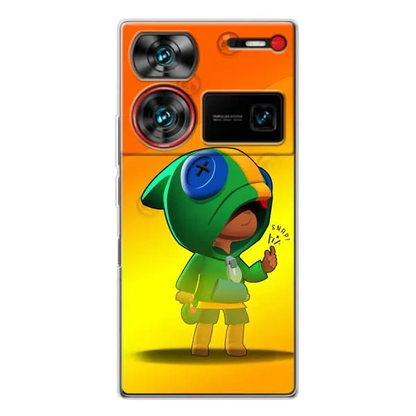 Чехол с принтом «Мальчик Леон» для ZTE Nubia Z60 Ultra