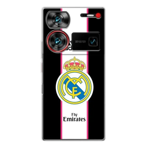 Чехол с принтом «Лого Real Madrid» для ZTE Nubia Z60 Ultra Чехол с принтом «Лого Real Madrid» для ZTE Nubia Z60 Ultra