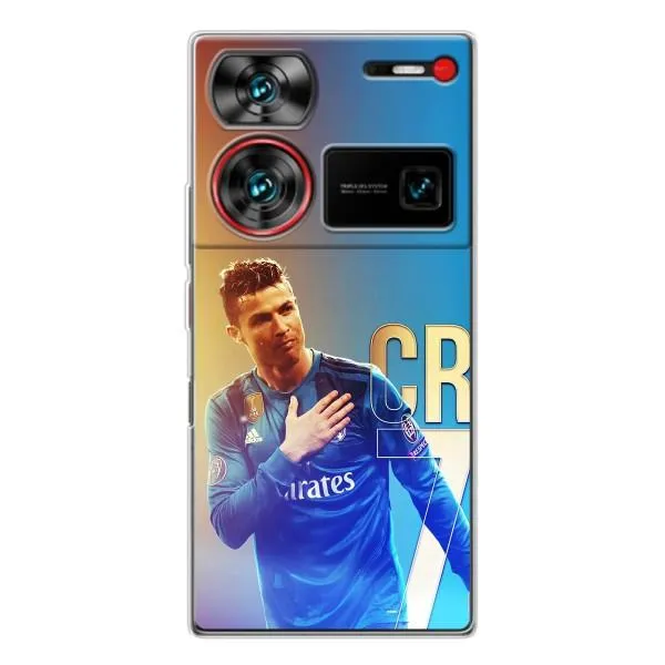 Чехол с принтом «CR7 Real» для ZTE Nubia Z60 Ultra Чехол с принтом «CR7 Real» для ZTE Nubia Z60 Ultra