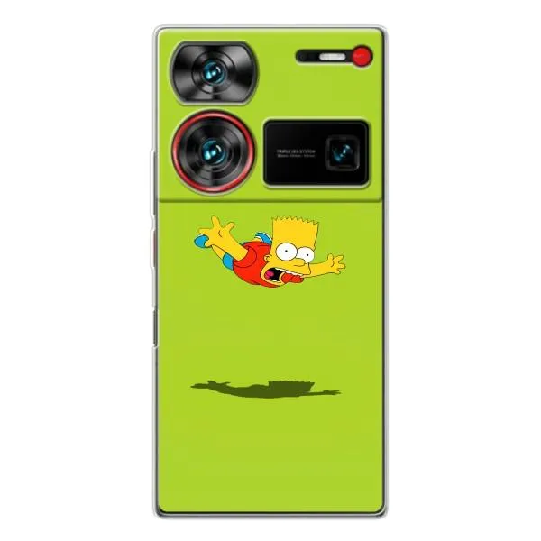Чехол с принтом «Барт Симпсон» для ZTE Nubia Z60 Ultra Чехол с принтом «Барт Симпсон» для ZTE Nubia Z60 Ultra