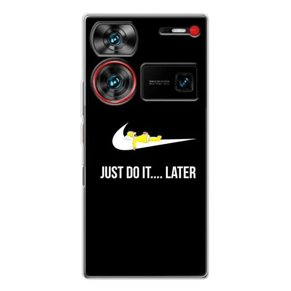 Чехол с принтом «Гомер Later» для ZTE Nubia Z60 Ultra Чехол с принтом «Гомер Later» для ZTE Nubia Z60 Ultra