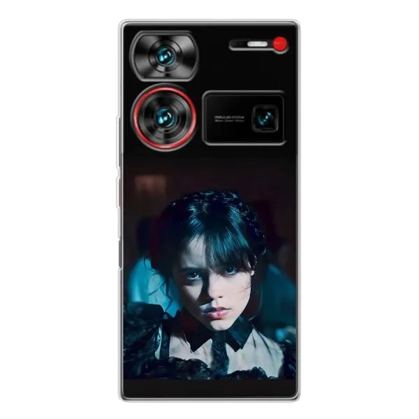 Чехол с принтом «взгляд Уэнздей» для ZTE Nubia Z60 Ultra Чехол с принтом «взгляд Уэнздей» для ZTE Nubia Z60 Ultra