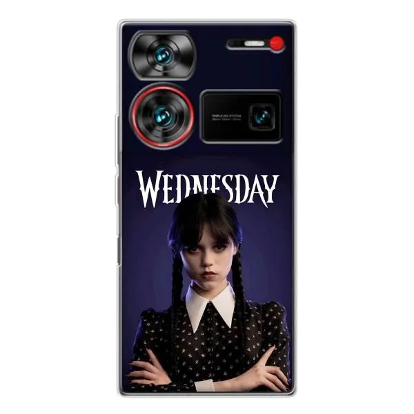 Чехол с принтом «Wednesday» для ZTE Nubia Z60 Ultra Чехол с принтом «Wednesday» для ZTE Nubia Z60 Ultra