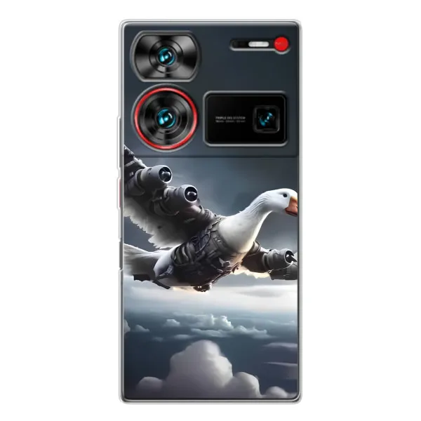 Чехол с принтом «Бомбардини гусини» для ZTE Nubia Z60 Ultra Чехол с принтом «Бомбардини гусини» для ZTE Nubia Z60 Ultra