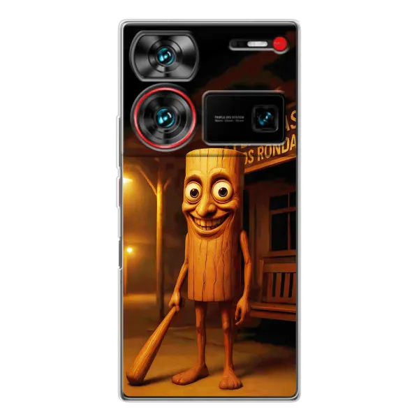 Чехол с принтом «Тунг тунг сахур» для ZTE Nubia Z60 Ultra Чехол с принтом «Тунг тунг сахур» для ZTE Nubia Z60 Ultra