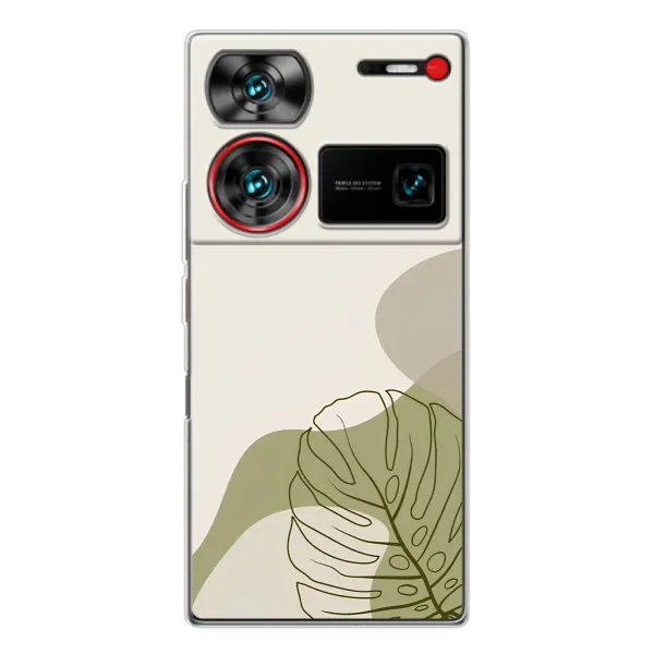 Чехол с принтом «Зеленая монстера дизайн» для ZTE Nubia Z60 Ultra Чехол с принтом «Зеленая монстера дизайн» для ZTE Nubia Z60 Ultra