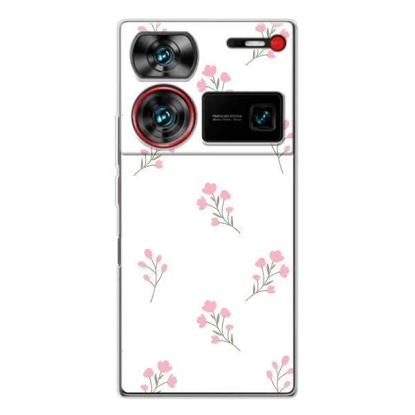 Чехол с принтом «Розовые цветы» для ZTE Nubia Z60 Ultra Чехол с принтом «Розовые цветы» для ZTE Nubia Z60 Ultra