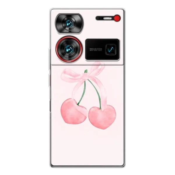 Чехол с принтом «Розовые вишни» для ZTE Nubia Z60 Ultra Чехол с принтом «Розовые вишни» для ZTE Nubia Z60 Ultra