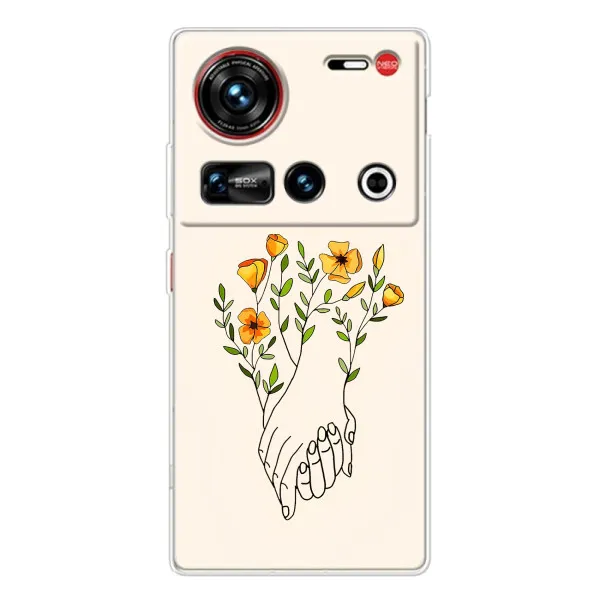 Чехол с принтом «Руки любви» для ZTE Nubia Z70 Ultra Чехол с принтом «Руки любви» для ZTE Nubia Z70 Ultra