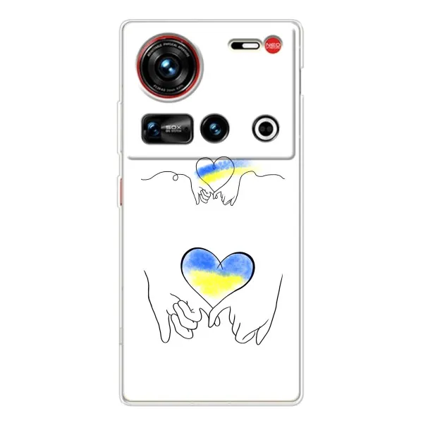 Чехол с принтом «Мир Украине» для ZTE Nubia Z70 Ultra Чехол с принтом «Мир Украине» для ZTE Nubia Z70 Ultra