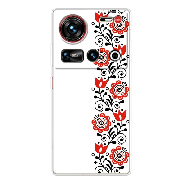 Чехол с принтом «Яркая вишиванка» для ZTE Nubia Z70 Ultra Чехол с принтом «Яркая вишиванка» для ZTE Nubia Z70 Ultra