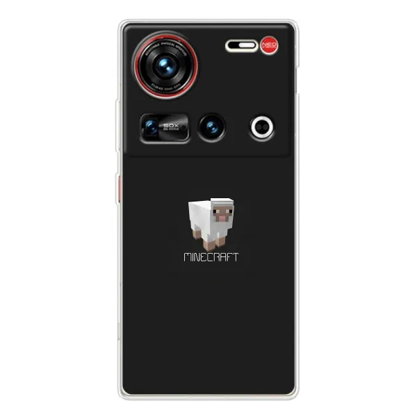 Чехол с принтом «Овечка Майнкрафт» для ZTE Nubia Z70 Ultra Чехол с принтом «Овечка Майнкрафт» для ZTE Nubia Z70 Ultra