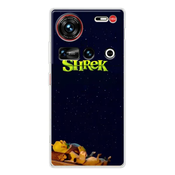 Чехол с принтом «Отдыхающий Шрек» для ZTE Nubia Z70 Ultra Чехол с принтом «Отдыхающий Шрек» для ZTE Nubia Z70 Ultra