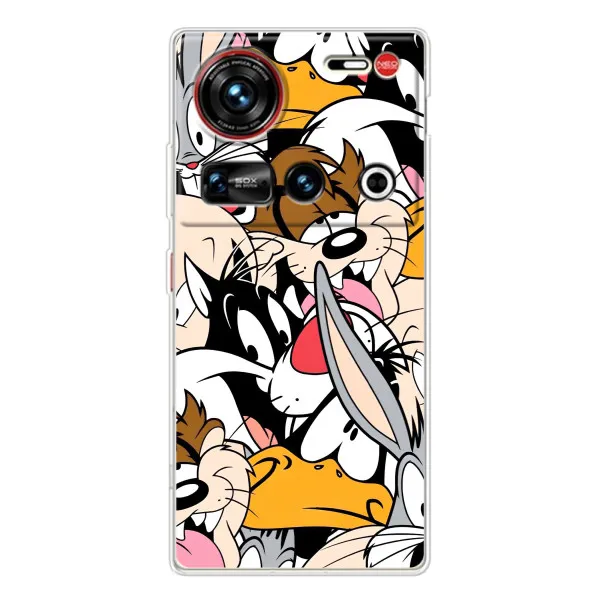 Чехол с принтом «Looney Tunes» для ZTE Nubia Z70 Ultra Чехол с принтом «Looney Tunes» для ZTE Nubia Z70 Ultra