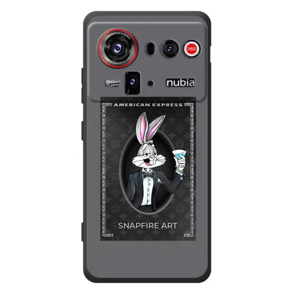 Чехол с принтом «Бакс Бани LV» для ZTE nubia Z80 Ultra
