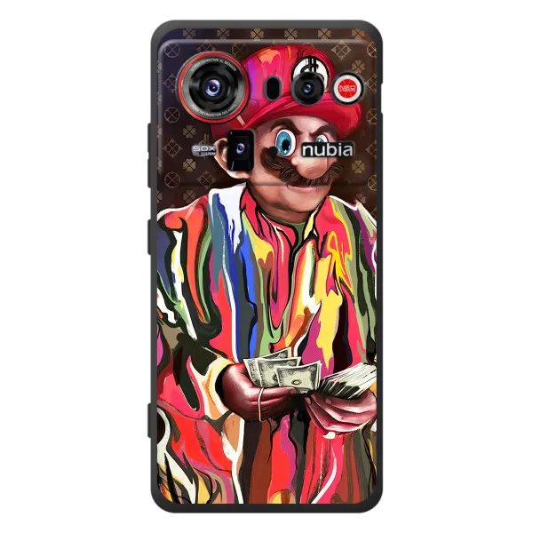 Чехол с принтом «Mario LV» для ZTE nubia Z80 Ultra
