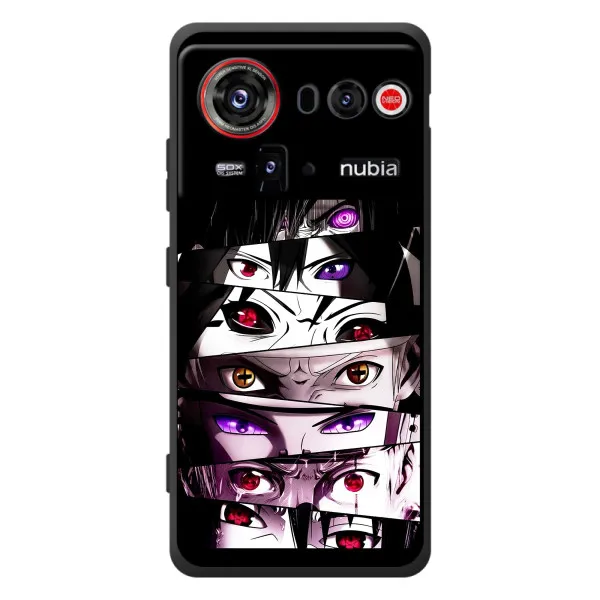 Чехол с принтом «Глаза Anime» для ZTE nubia Z80 Ultra