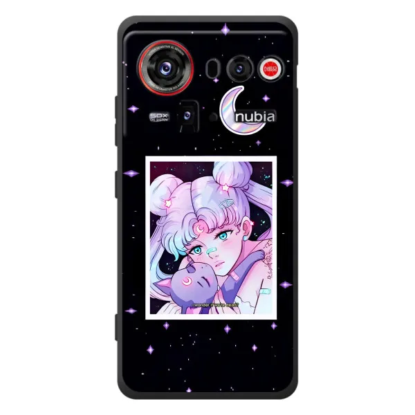 Чехол с принтом «Сейлор Мун» для ZTE nubia Z80 Ultra