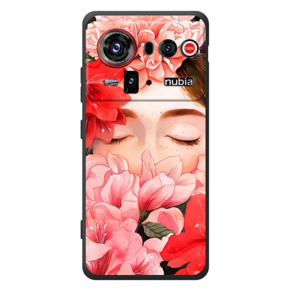 Чехол с принтом «Глаза в цветах» для ZTE nubia Z80 Ultra Чехол с принтом «Глаза в цветах» для ZTE nubia Z80 Ultra