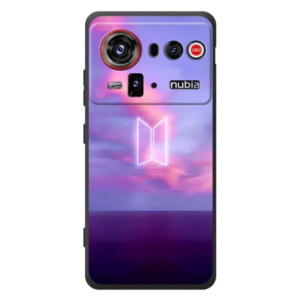 Чехол с принтом «BTS логотип» для ZTE nubia Z80 Ultra Чехол с принтом «BTS логотип» для ZTE nubia Z80 Ultra