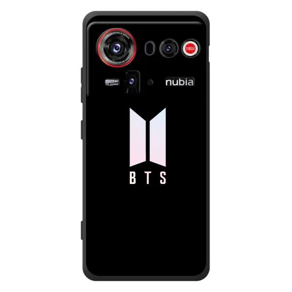 Чехол с принтом «Лого BTS» для ZTE nubia Z80 Ultra Чехол с принтом «Лого BTS» для ZTE nubia Z80 Ultra