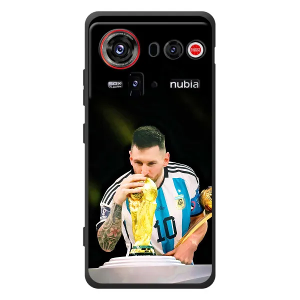 Чехол с принтом «Кубок Месси» для ZTE nubia Z80 Ultra