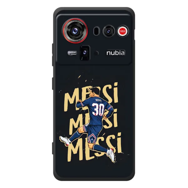 Чехол с принтом «Messi ПСЖ» для ZTE nubia Z80 Ultra