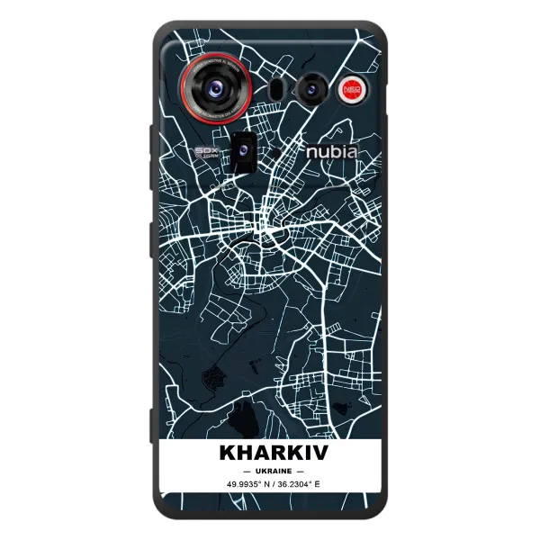 Чехол с принтом «Харьков» для ZTE nubia Z80 Ultra