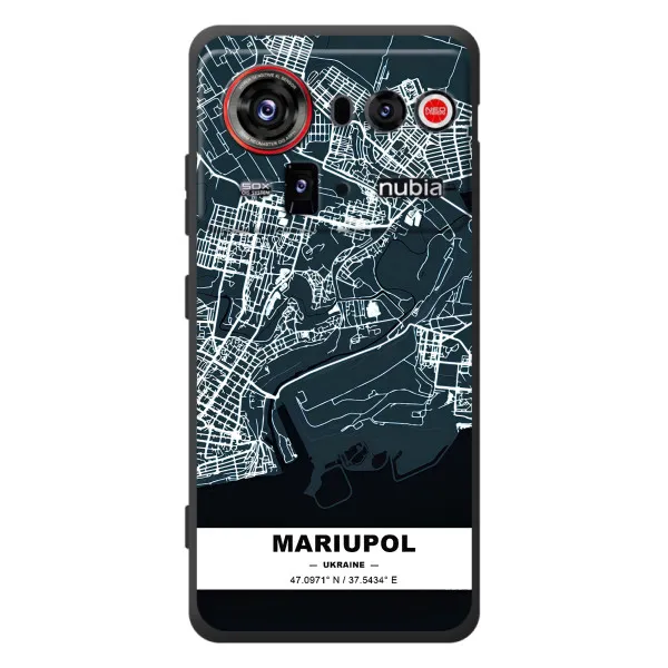 Чехол с принтом «Мариуполь» для ZTE nubia Z80 Ultra