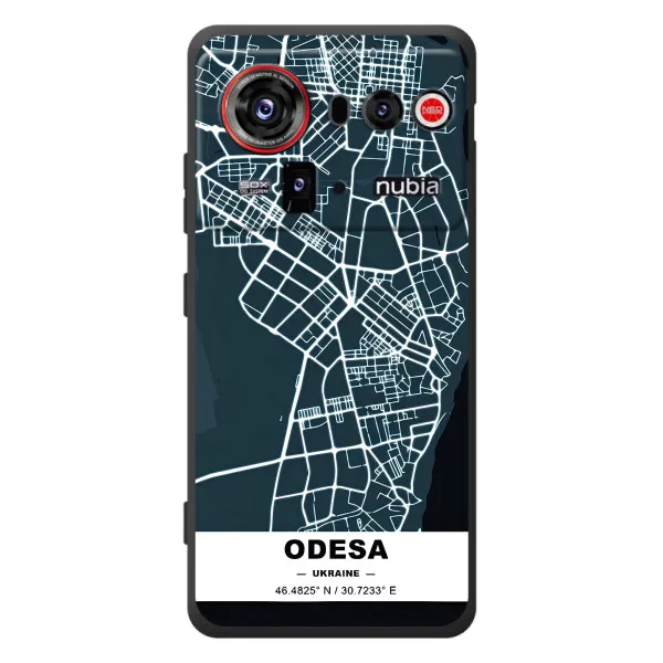 Чехол с принтом «Одесса» для ZTE nubia Z80 Ultra