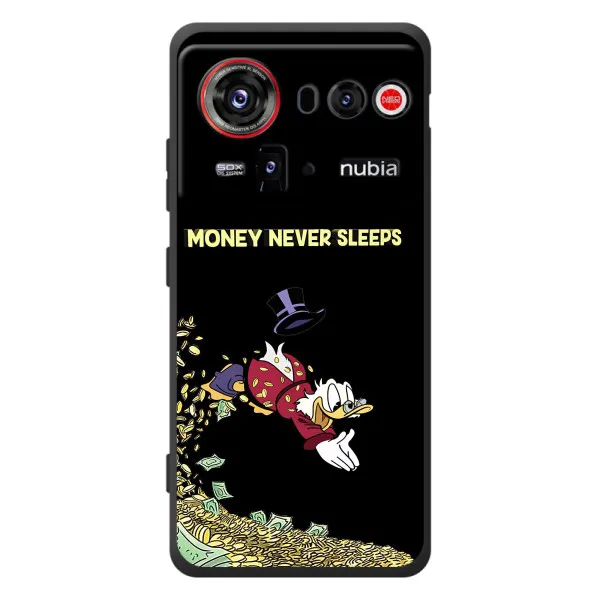 Чехол с принтом «Мани Скруджа» для ZTE nubia Z80 Ultra