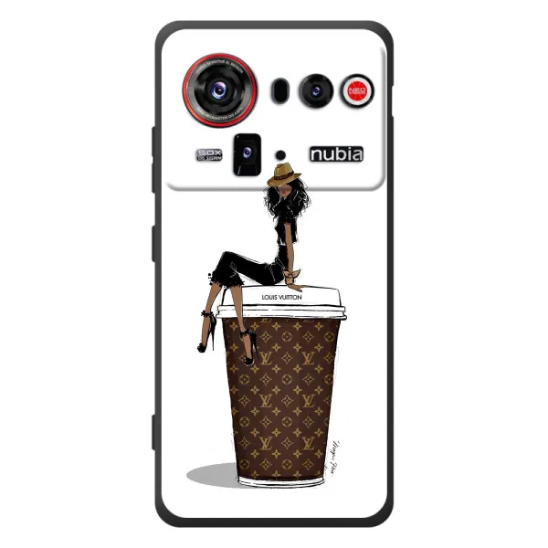 Чехол с принтом «кофе LOUIS VUITTON» для ZTE nubia Z80 Ultra Чехол с принтом «кофе LOUIS VUITTON» для ZTE nubia Z80 Ultra