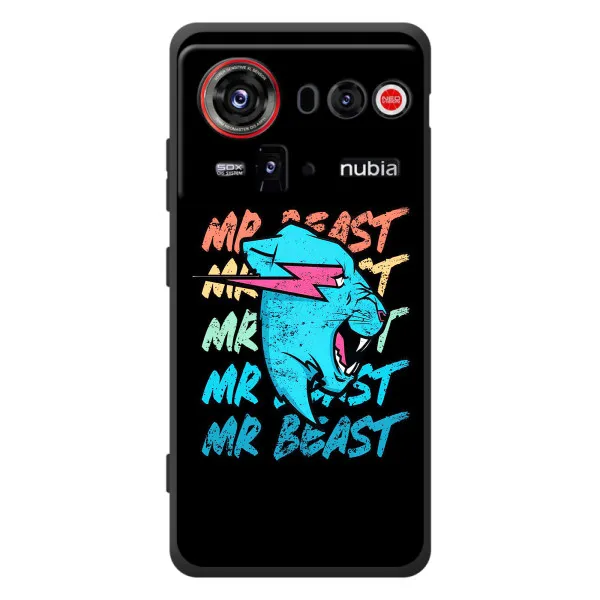 Чехол с принтом «logo Mr beast» для ZTE nubia Z80 Ultra