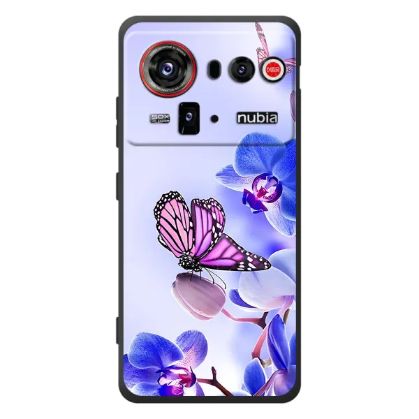 Чехол с принтом «Бабочка на цветочке» для ZTE nubia Z80 Ultra Чехол с принтом «Бабочка на цветочке» для ZTE nubia Z80 Ultra