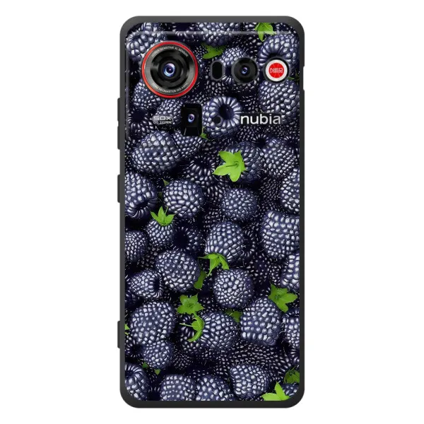 Чехол с принтом «Ежевика» для ZTE nubia Z80 Ultra