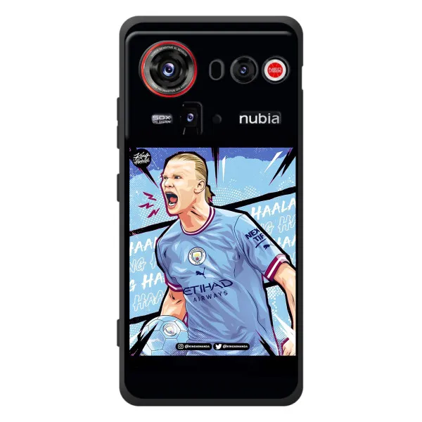 Чехол с принтом «гол Эрлинг Холланд» для ZTE nubia Z80 Ultra