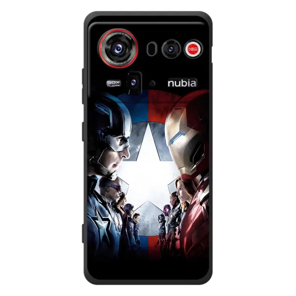 Чехол с принтом «Марвел стайл» для ZTE nubia Z80 Ultra