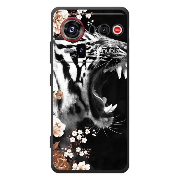 Чехол с принтом «Стильный ТИГР» для ZTE nubia Z80 Ultra
