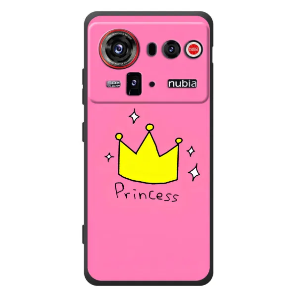 Чехол с принтом «Princess» для ZTE nubia Z80 Ultra