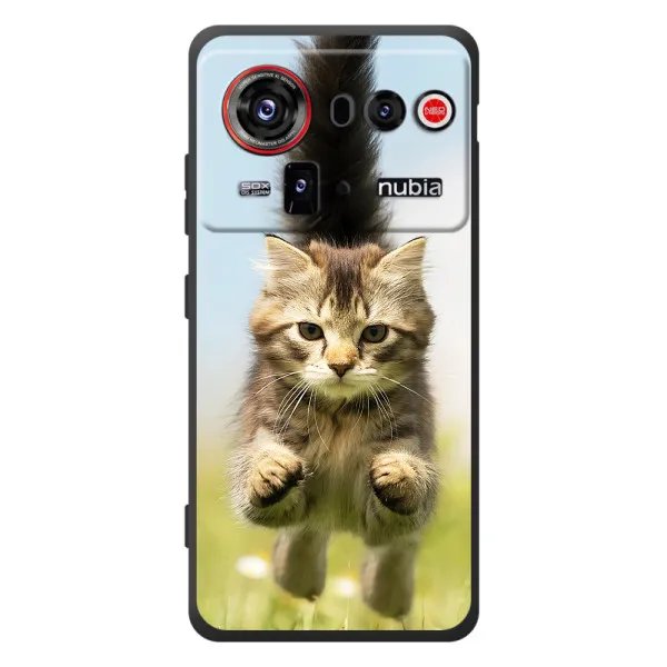 Чехол с принтом «Прыжок кота» для ZTE nubia Z80 Ultra Чехол с принтом «Прыжок кота» для ZTE nubia Z80 Ultra