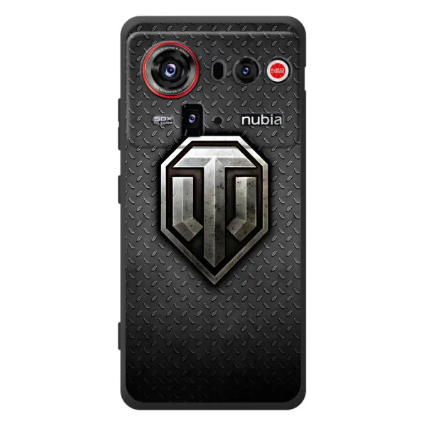 Чехол с принтом «Лого Tanks» для ZTE nubia Z80 Ultra